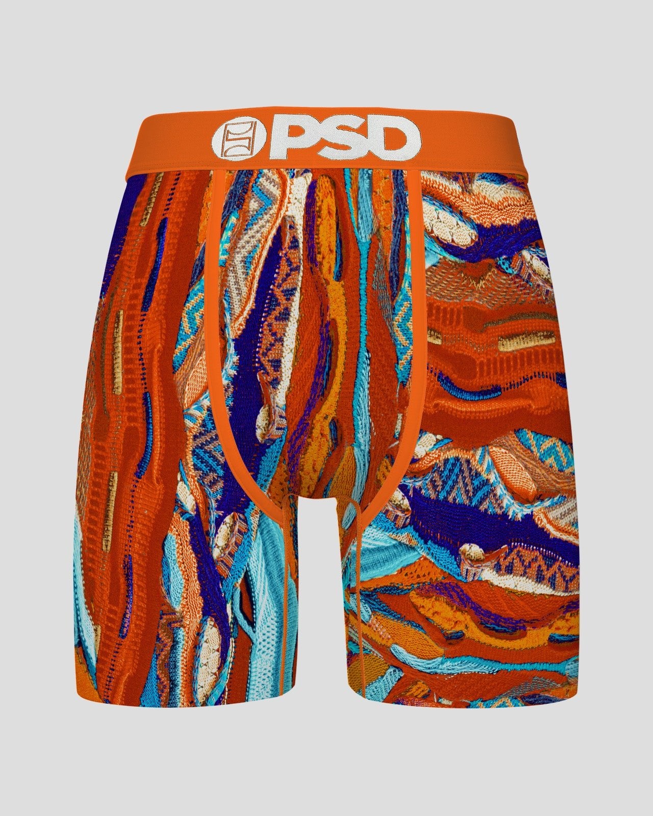 Men's Wave Burst Boxers PSD Underwear - Tops and Bottoms USA