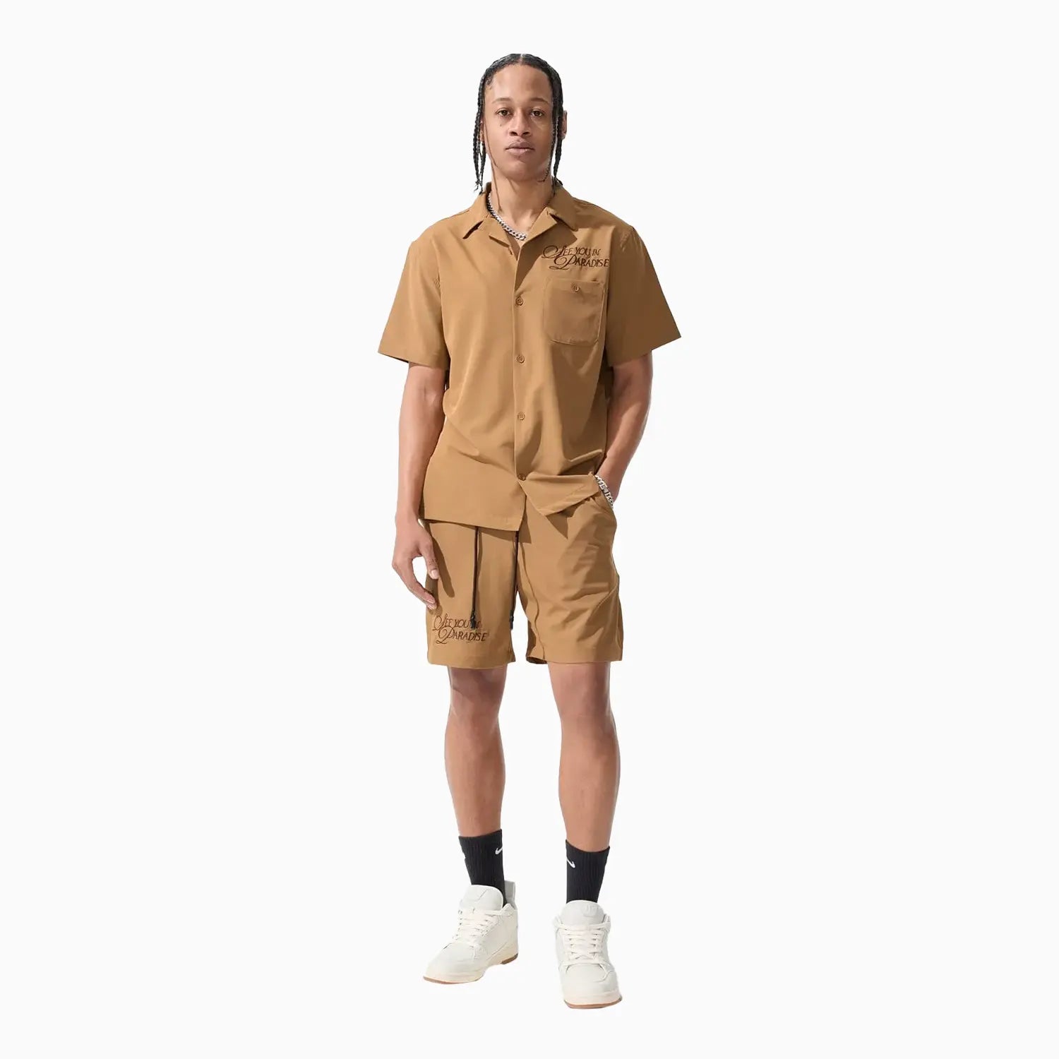Men's Retro Oakland Mechanic Outfit Jordan Craig - Tops and Bottoms USA