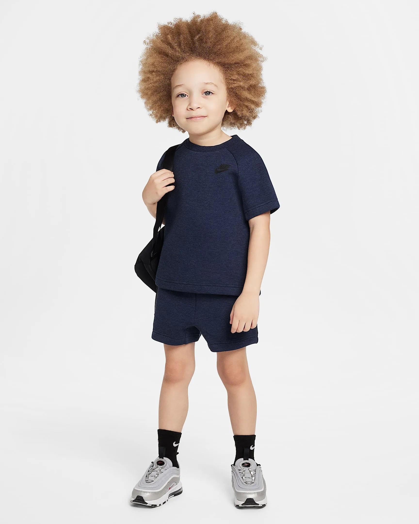 Kid's Sportswear 2 - Piece Knit Shorts Set Nike - Tops and Bottoms USA