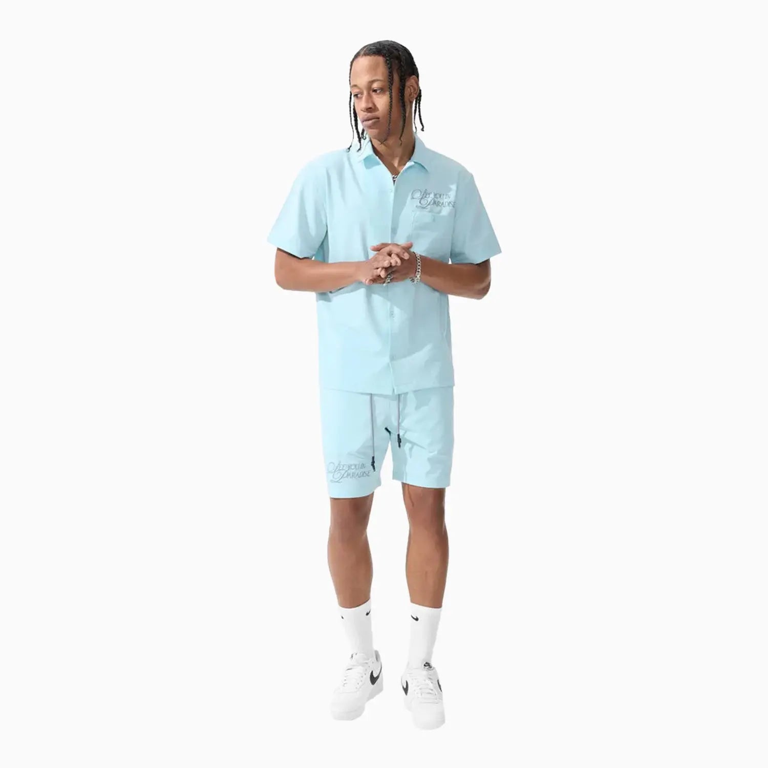 Men's Retro Oakland Mechanic Outfit Jordan Craig - Tops and Bottoms USA