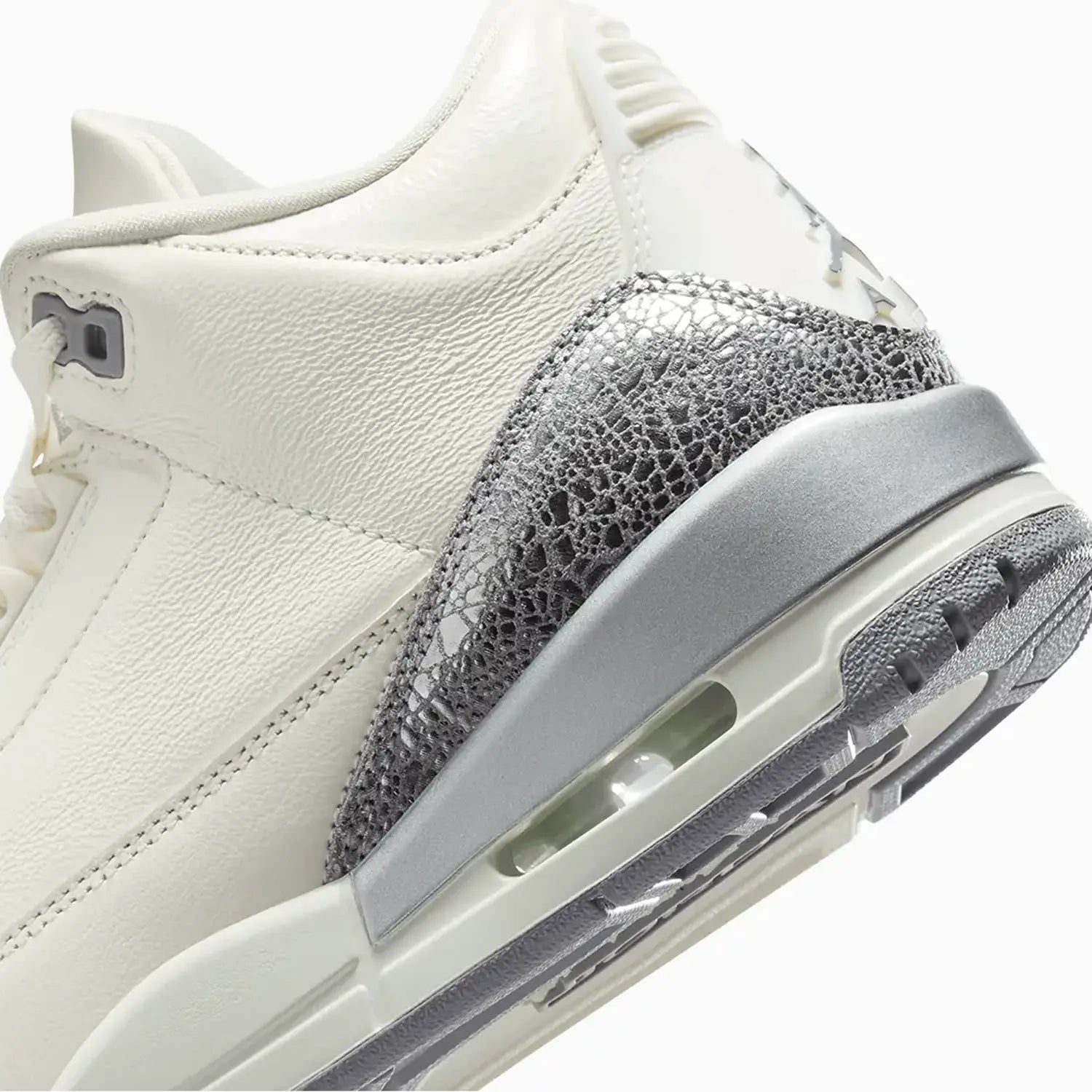 Women's Air Jordan 3 Retro "Sail Cement Grey" Jordan - Tops and Bottoms USA