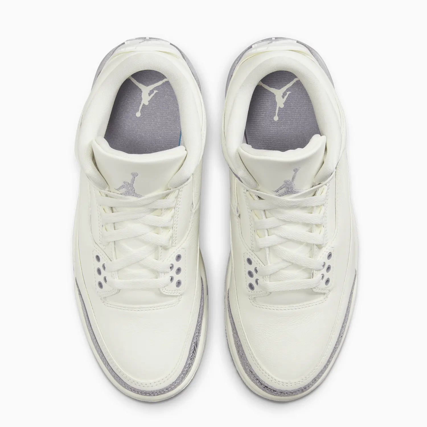 Women's Air Jordan 3 Retro "Sail Cement Grey" Jordan - Tops and Bottoms USA