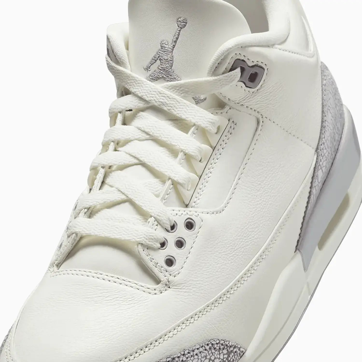 Women's Air Jordan 3 Retro "Sail Cement Grey" Jordan - Tops and Bottoms USA