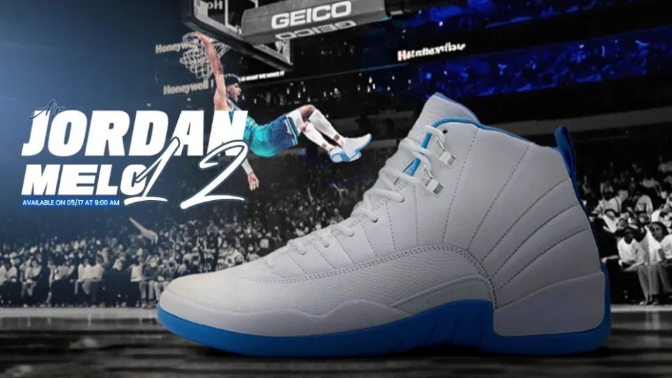 Air Jordan 12 “Melo” Finally Drops—A 2003 Rookie Legend Returns in 2025 - Tops and Bottoms USA