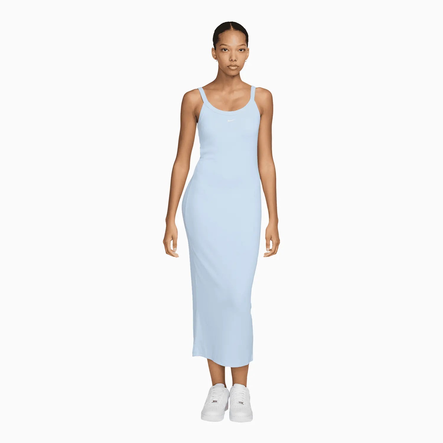 Women's Sportswear Chill Knit Tight Mini - Rib Tank Dress Nike - Tops and Bottoms USA