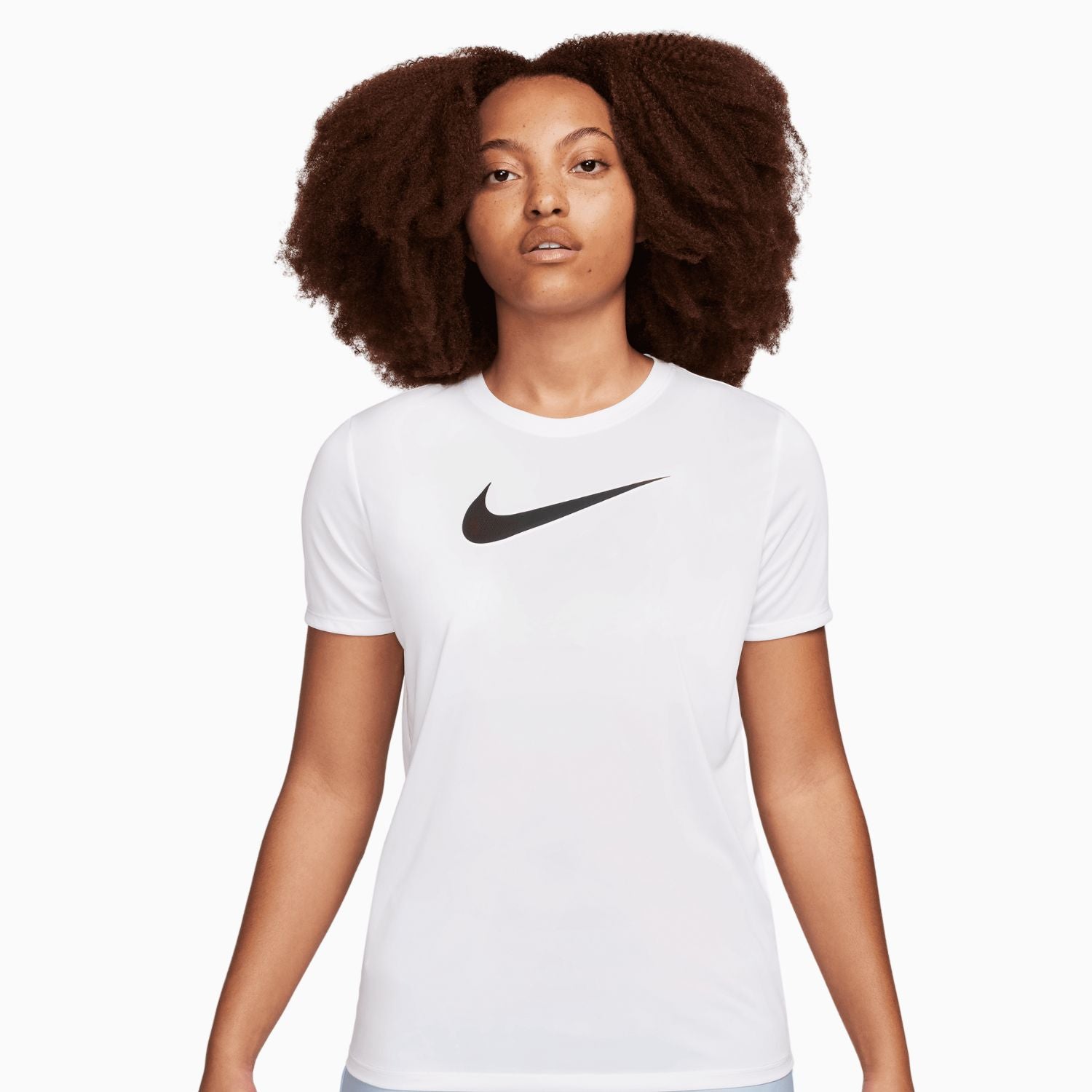 Women's Dri - Fit One T-Shirt and Shorts Outfit Nike - Tops and Bottoms USA